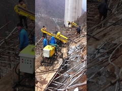 Máy khoan lỗ thủy lực Anchor Drilling Rig Đường nghiêng kỹ thuật