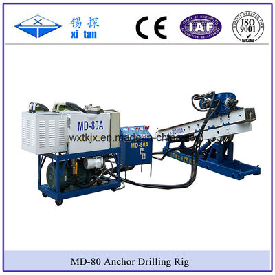 Small Size Anchor Drilling Mining Exploration Drill DTH Hammer Drill Water Well Drill MD - 80A