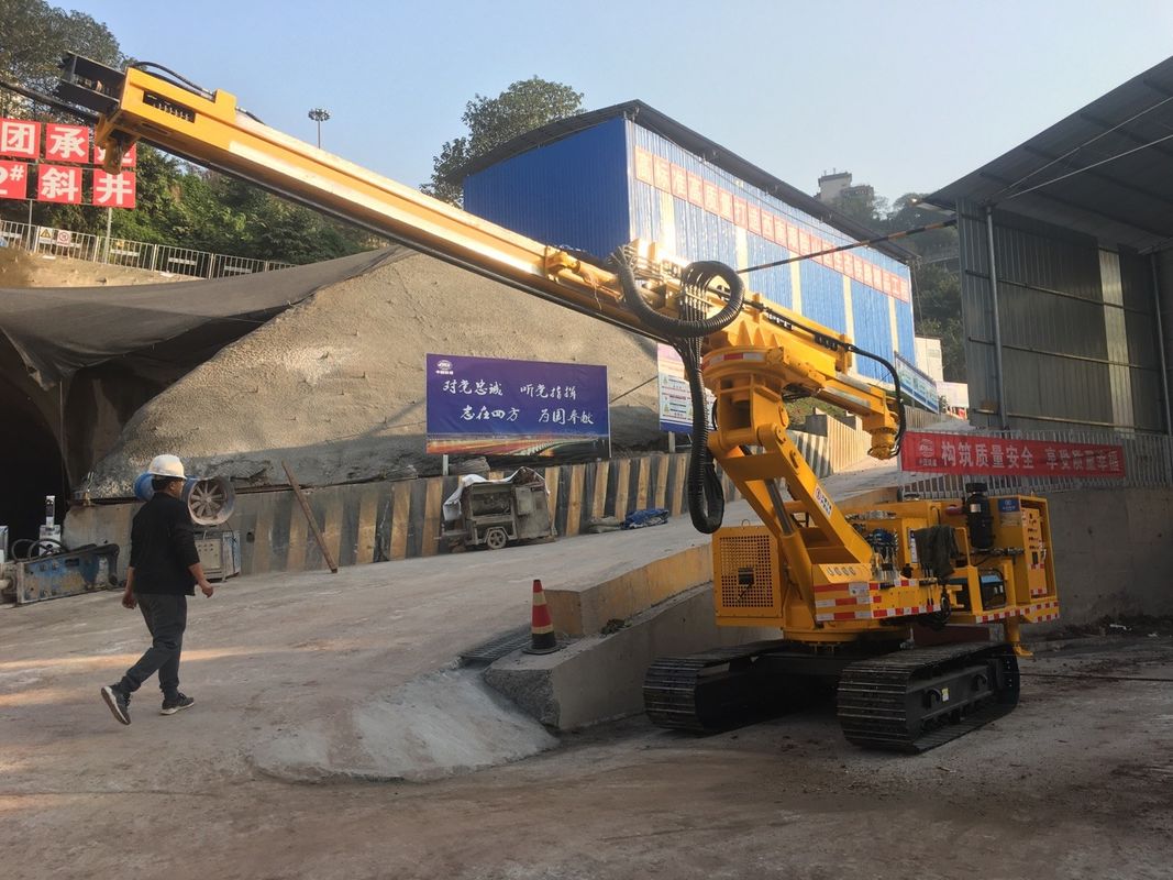 Rockbolt Anchor Drilling Rig Toàn bộ thủy lực Anchoring Rig cho bảo tồn nước Đường hầm điện