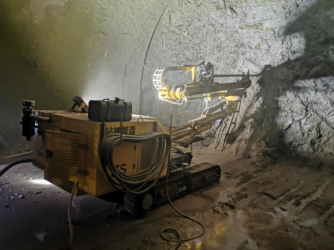 Khoan khoan khoan khoan xây dựng đường hầm kiểu Crawler loại nhiều chức năng khoan đá cho xây dựng đường hầm đào